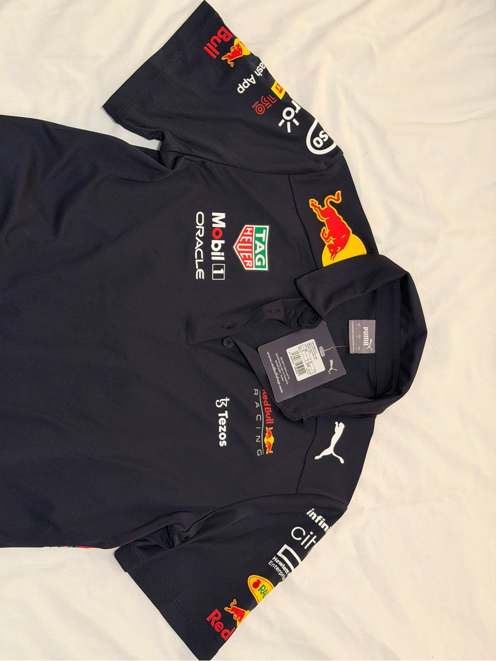 RedBull Racing Puma RBR Team Polo Shirt - Picture 3 of 5